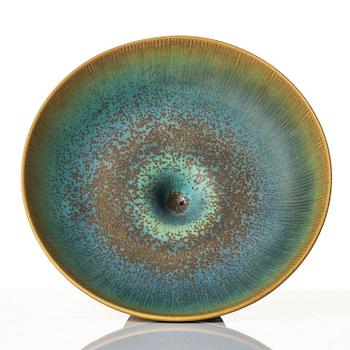 Wilhelm Kåge, a Farsta Spirea stoneware bowl, Gustavsberg Studio 1957.