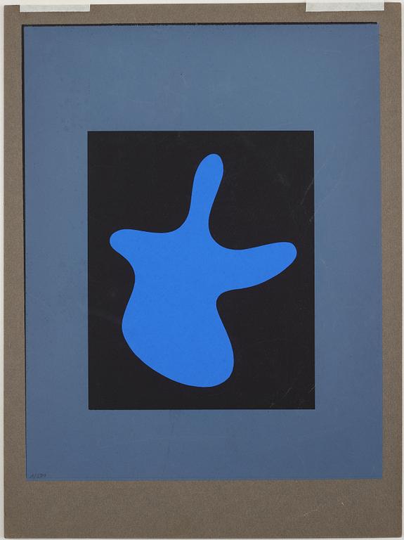 JEAN (HANS) ARP, silkscreen, estate stamp, numbered 1/500.