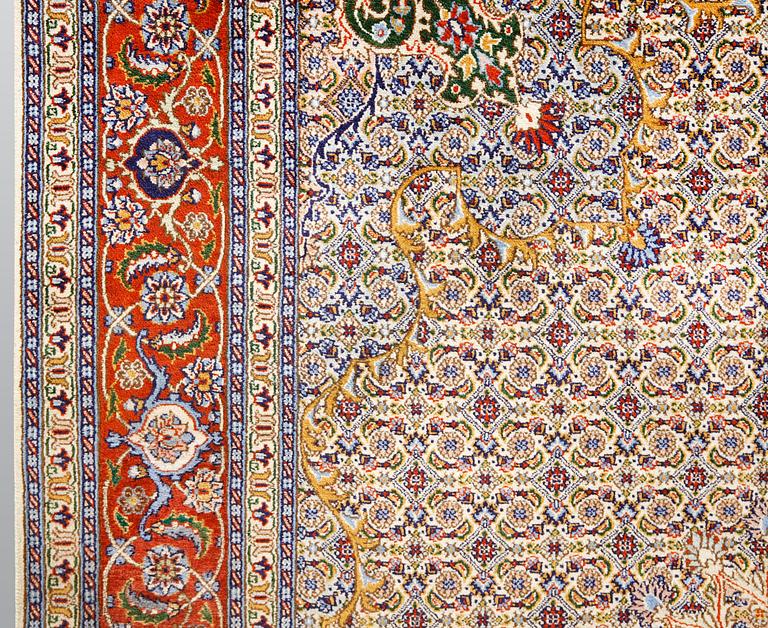 Matta, Moud part silk, ca 297 x 203 cm.