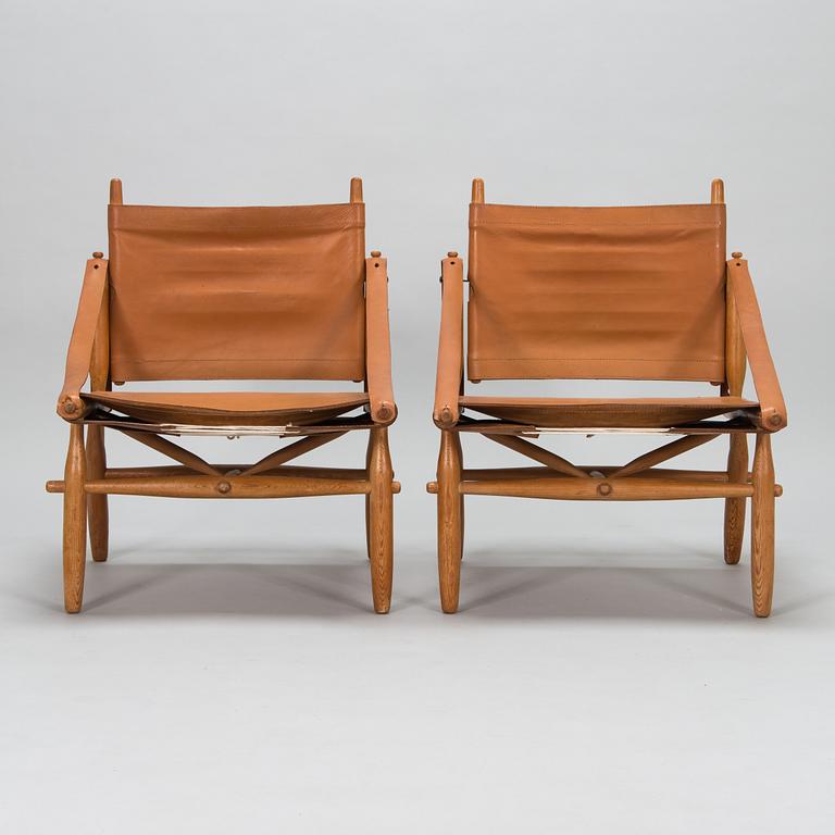 Ilmari Tapiovaara, a pair of 'Chaco' armchairs made to order for Lukkiseppo 1959.