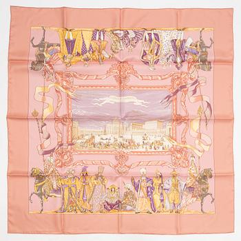 Hermès, scarf, "Turqueries en l'Honneur de Mr de T 1748".