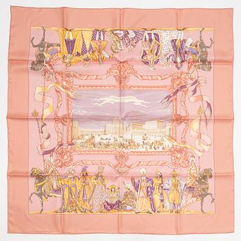 Hermès, scarf 'Turqueries en l'Honneur de Mr de T 1748'.