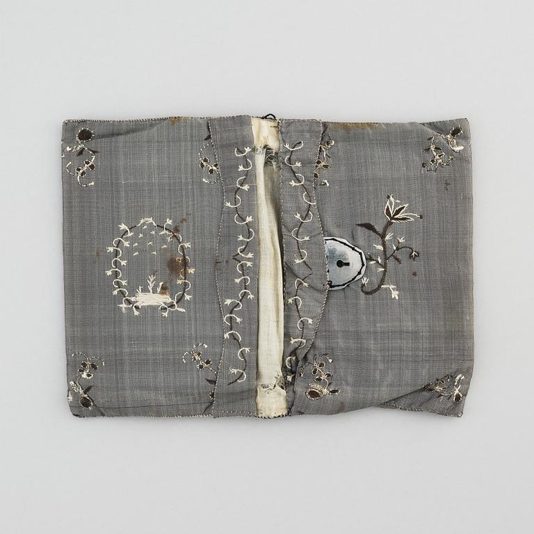 A Swedish late 18th century combined curtlery, dressing- and writing box, from Strömsbergs estate.