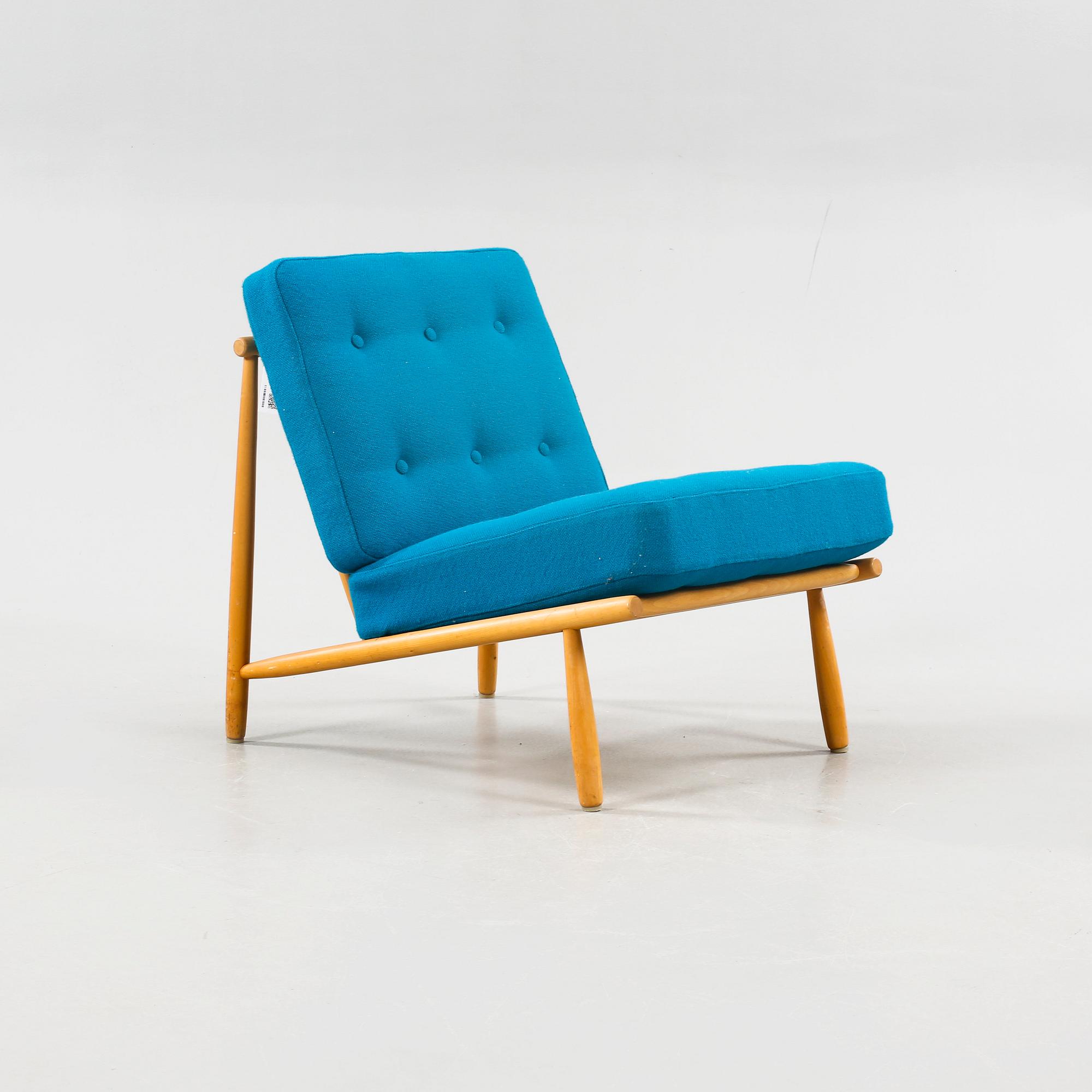 ALF SVENSSON, fåtölj, "Interör", Madrass-fabriken Dux AB, modell formgiven 1952.