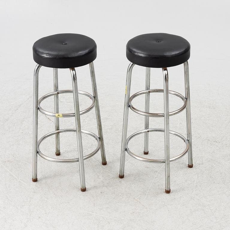 Barstolar, ett par, 1900-tal.