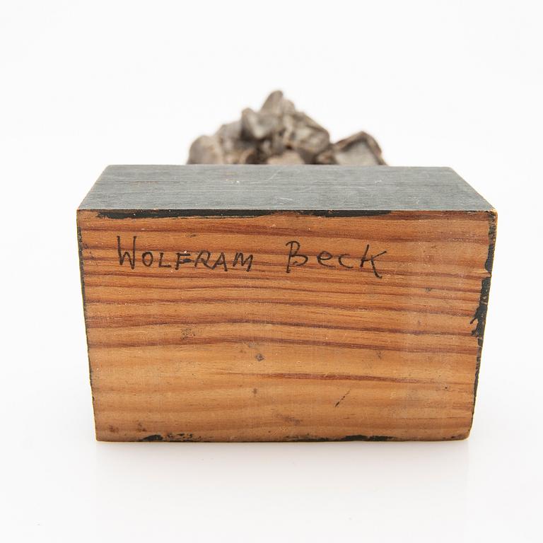 Wolfram Beck, skulptur/modell, 3 st.