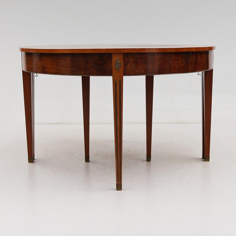 MATBORD, gustaviansk stil, omkring år 1900.