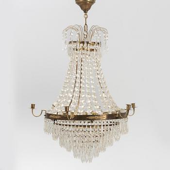 Chandelier, late Gustavian style, 20th century.