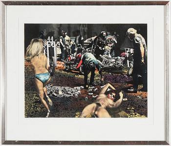 JOHN-E FRANZÉN, a color litograph, signed and numbered 151/365. 1990.
