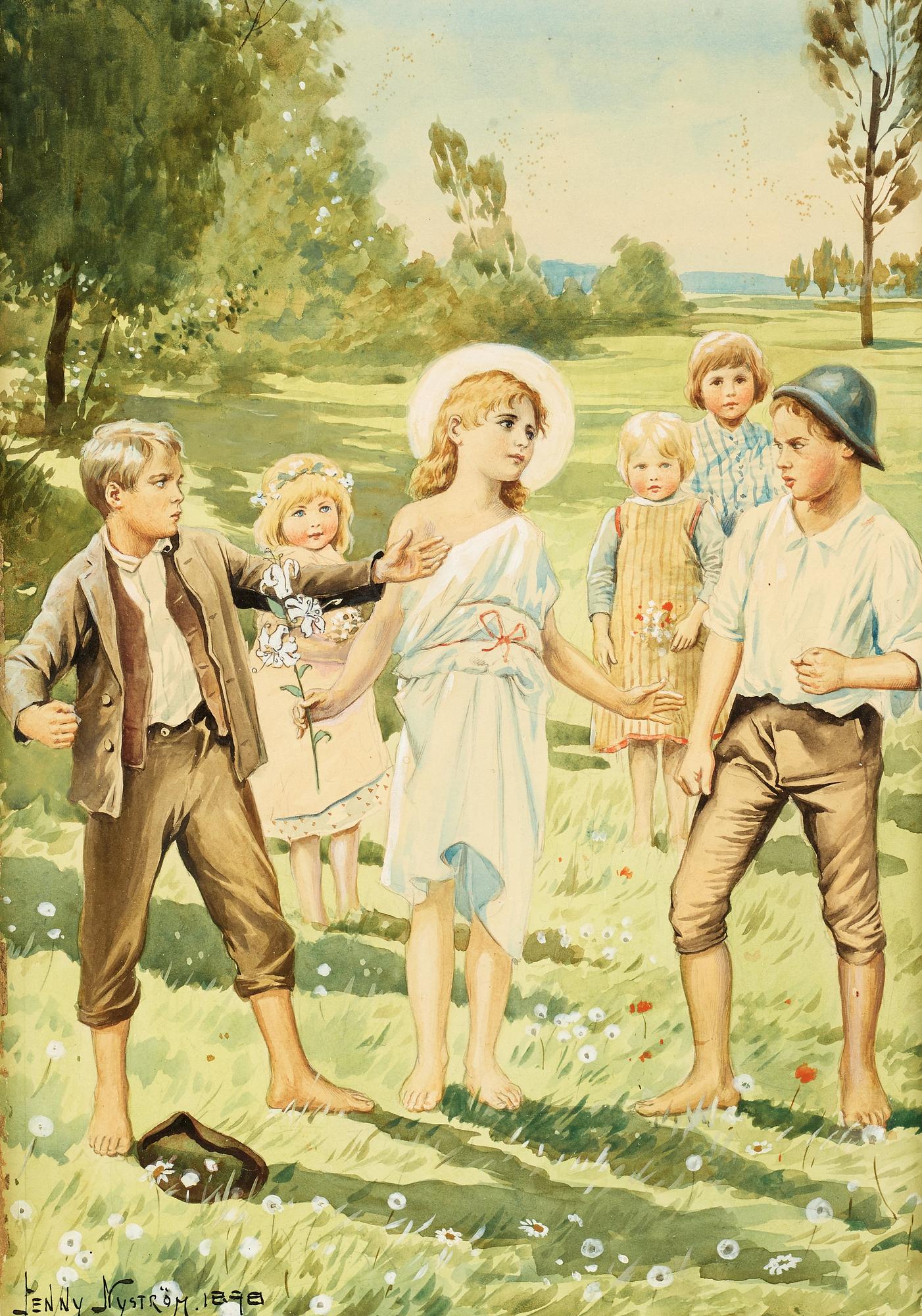 Jenny Nyström, "Fridstiftaren".