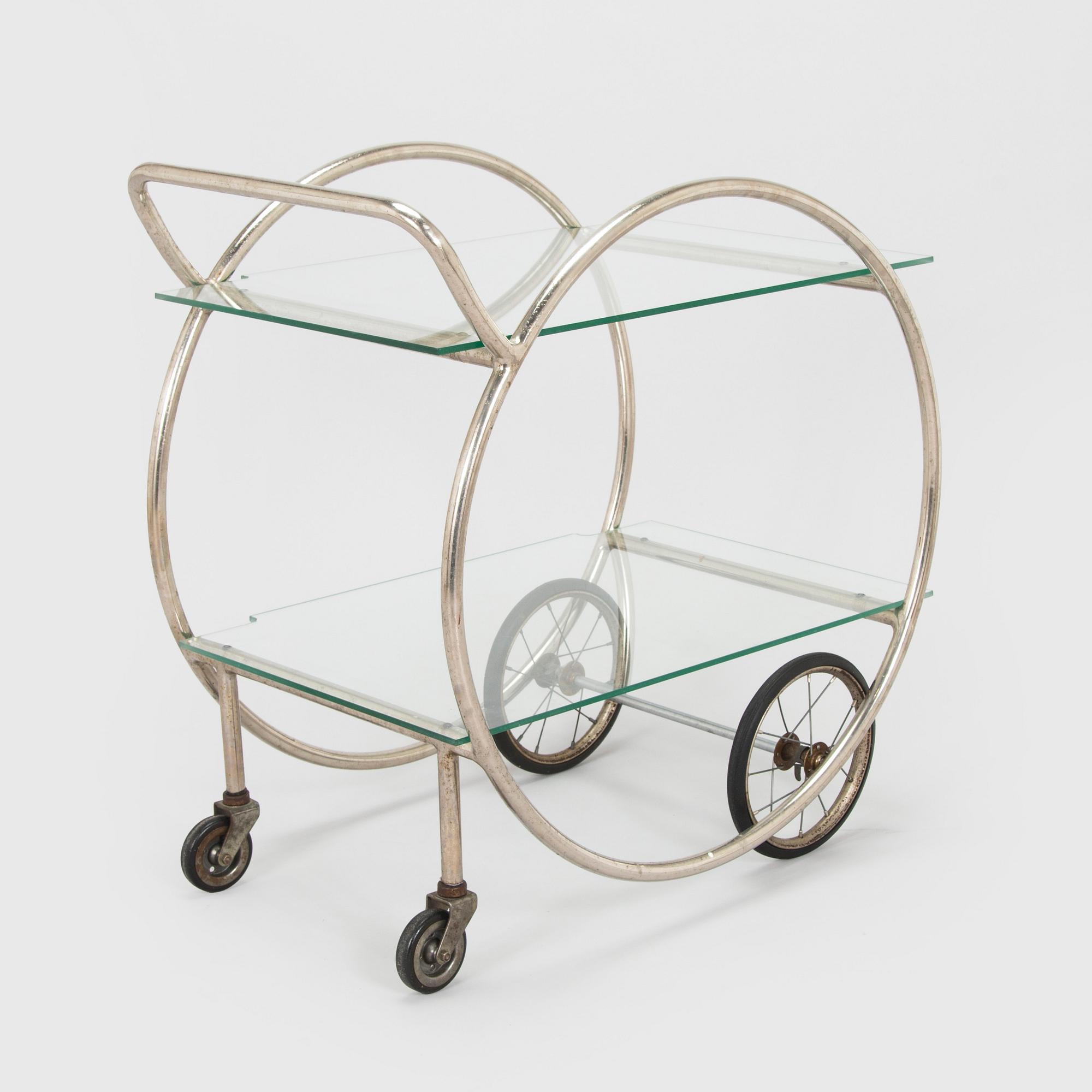 Serveringsvagn, modell VA 452, Heteka 1930-tal.