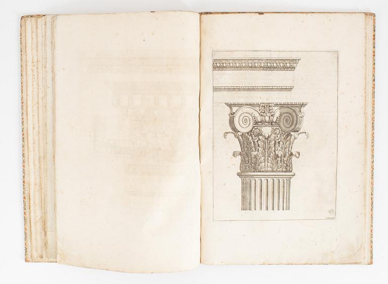 Architecture, 1739, with 40 full-page engravings.