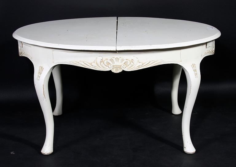 MATSALSGRUPP, 10 delar, rokokostil, tidigt 1900-tal.