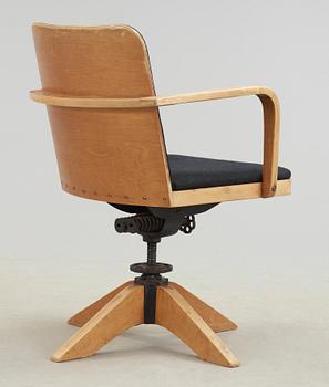 KONTORSSTOL, Werner West, Finland, 1930-tal.