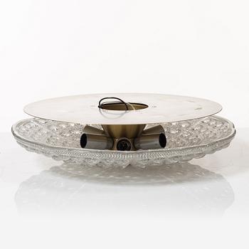 Carl Fagerlund, ceiling lamp, Orrefors.