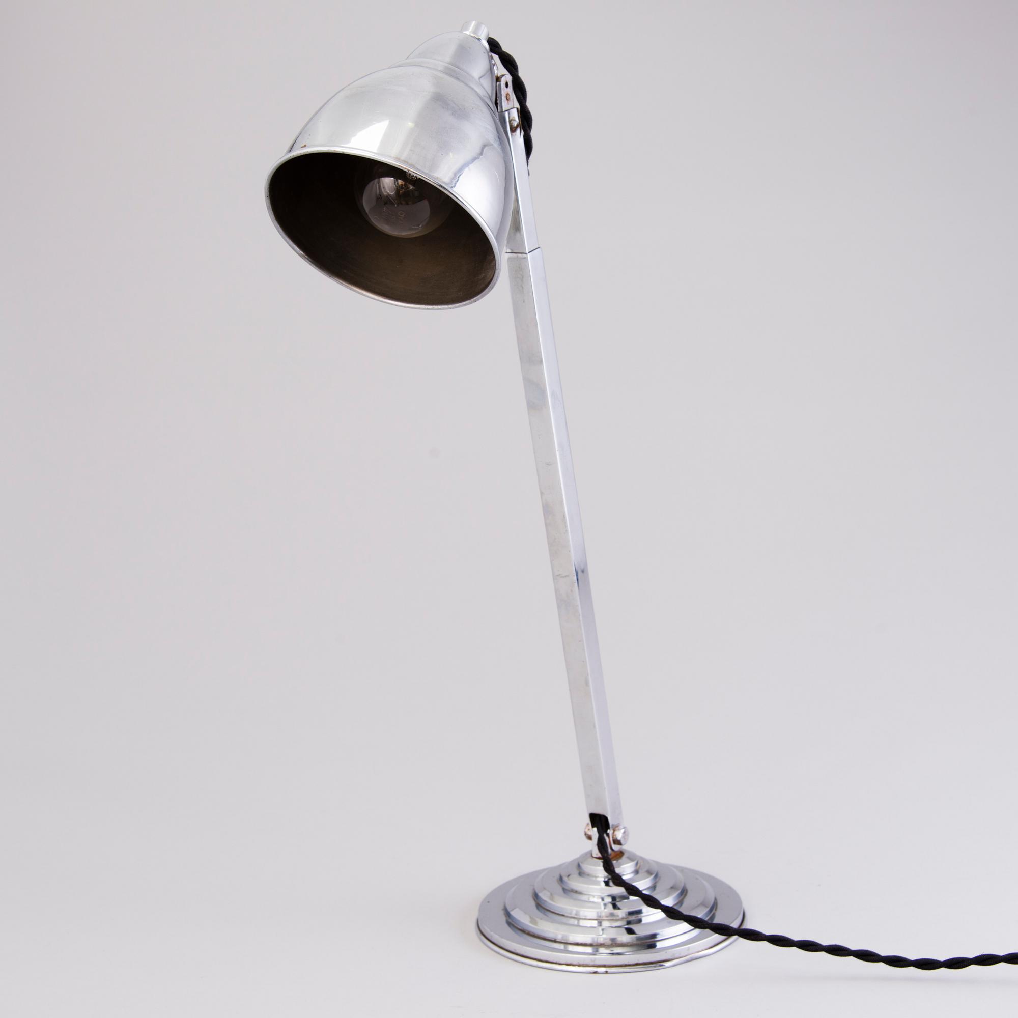 A 1930's French table lamp.