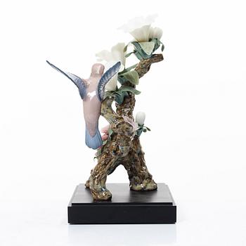 Lladró, figurine, "Hummingbird", Spain.