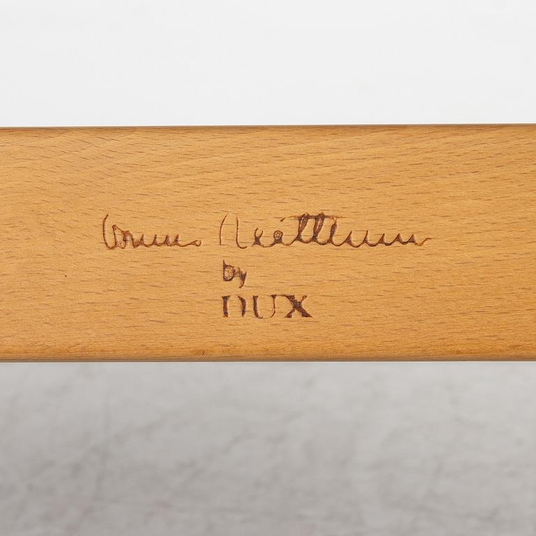Bruno Mathsson, a 'Pernilla' easy chair with foot stool, Dux.