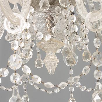 A venetian style chandelier, beginning of the 20th century.