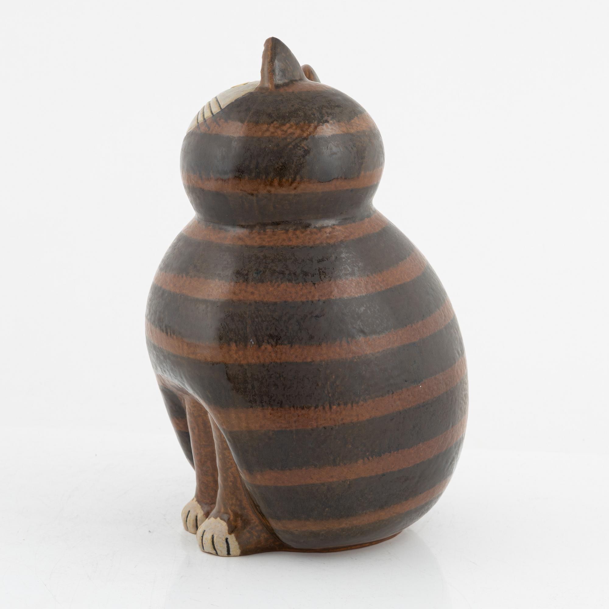 Lisa Larson, figurin, stengods, "Mia Maxi", Gustavsberg.