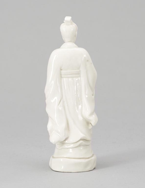 A presumably Meissen figurine.