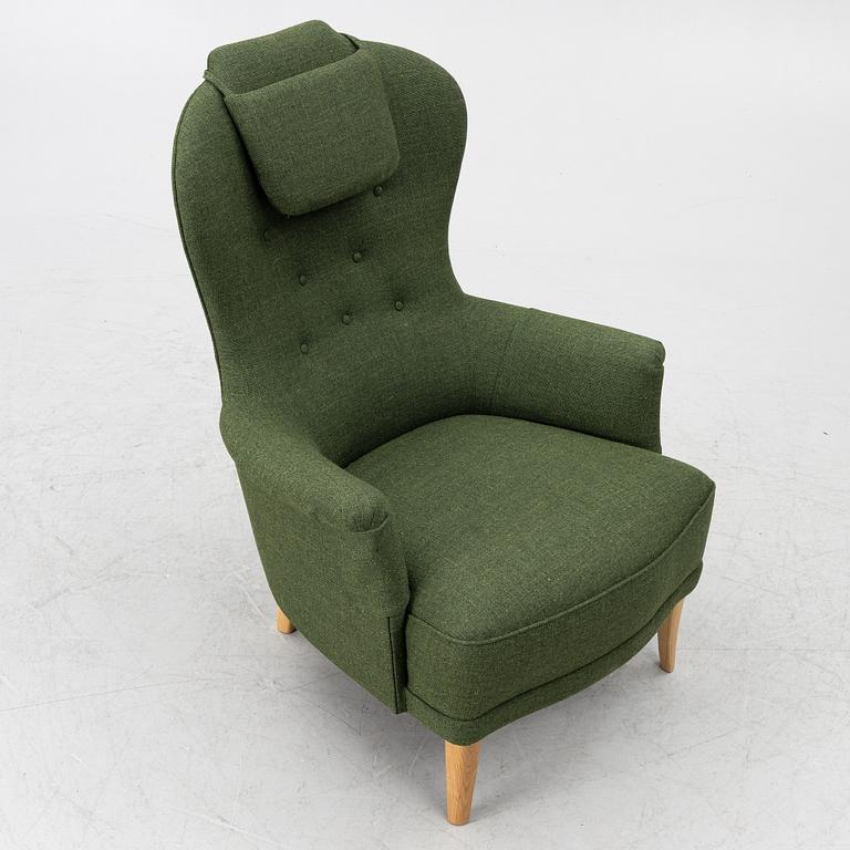 Carl Malmsten, Armchair, "Farmor", O.H. Sjögren, Tranås 2025.