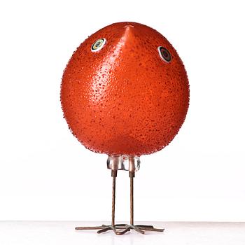 Peter Pelzel, fågel, "Pulcino", Vistosi, Italien 1960-tal, modell S 193.