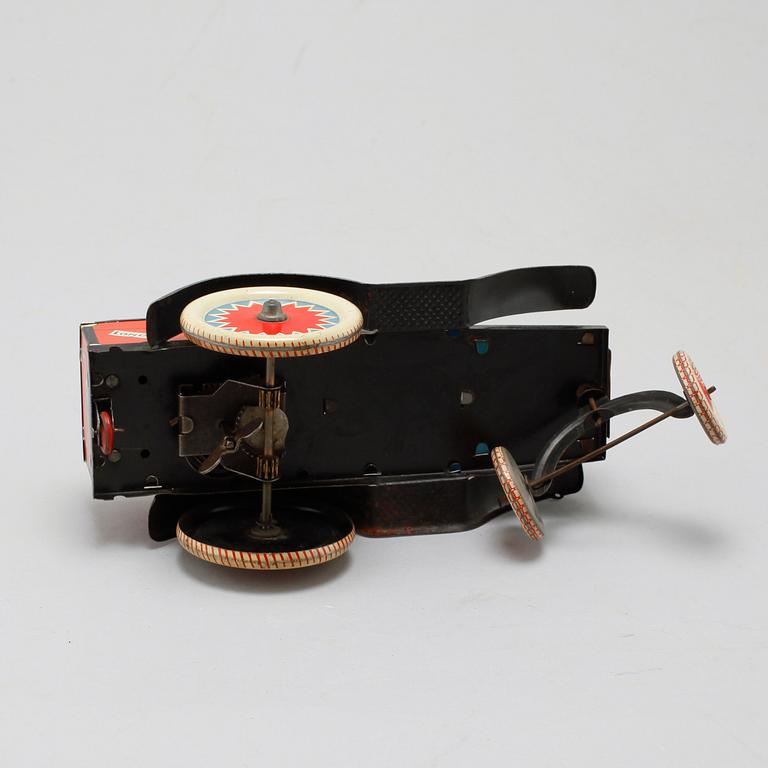 A toy car by EssDee, Germany, first half of the 20th century.