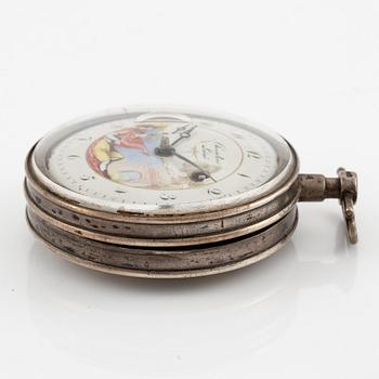 A pocket watch by Chevalier L´Ainé (watchmaker in Paris around year 1800).
