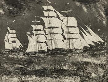 Evald Okas, Ship.