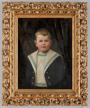 CARL HEINRICH KÜPPER, olja på duk. Sign o dat 1900.