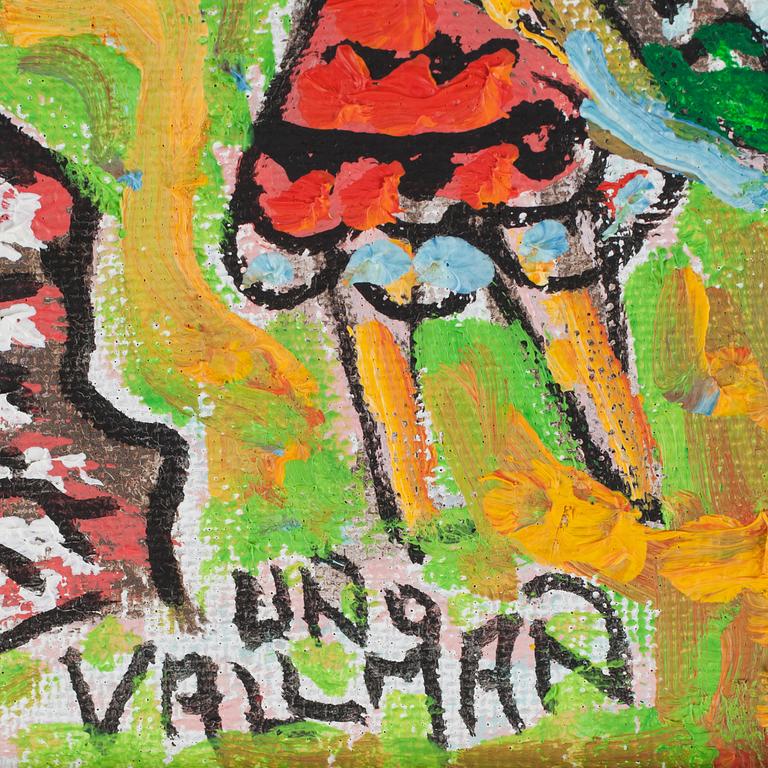 UNO WALLMAN, olja på duk, sign.