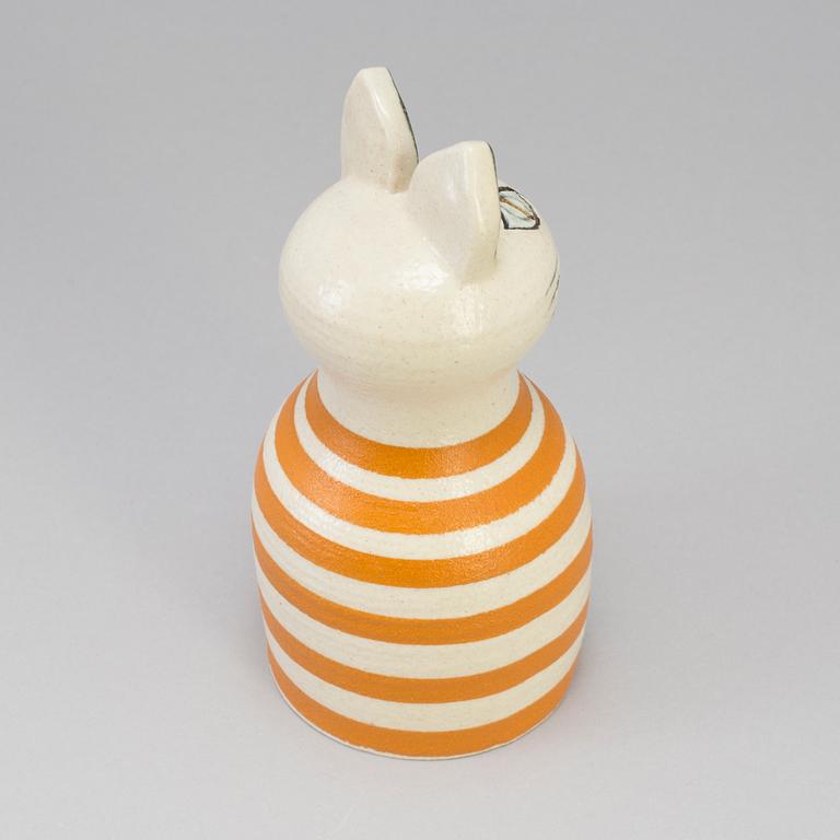 LISA LARSON, a stoneware figurine "Trapp", Gustavsberg. Designed in 1968.