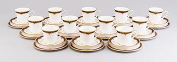 MAT- och KAFFESERVIS, 84 delar, porslin, Noritake, Japan 1900-talets slut.