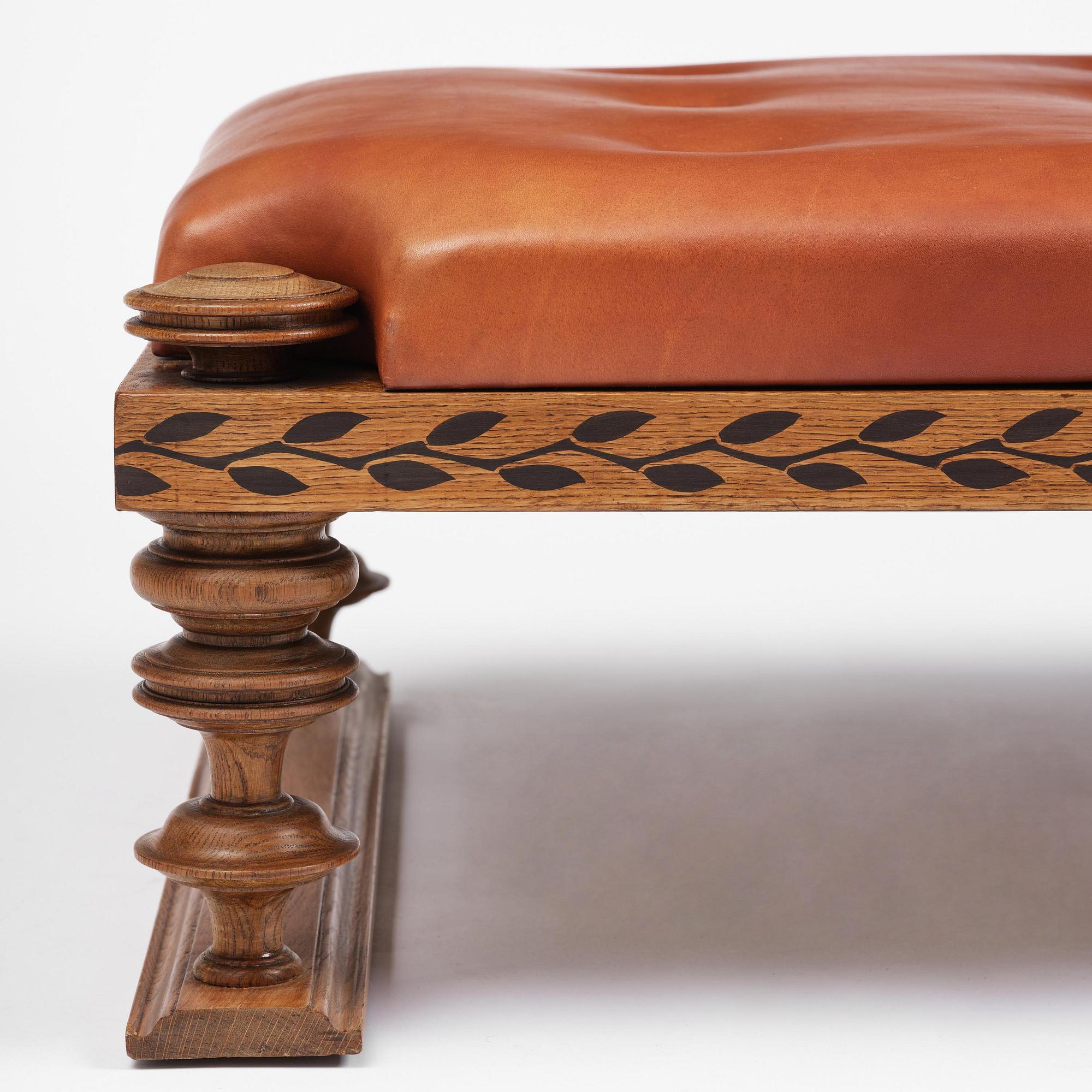 Niels Holger Rasmussen, taburett, Danmark, ca 1924-27.