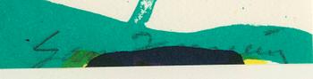 SAM FRANCIS, a signed lithograph.
