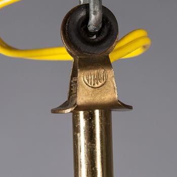 TAKLAMPA, Gunnel Nyman, Idman 1900-talets mitt. Höjd 79 cm.