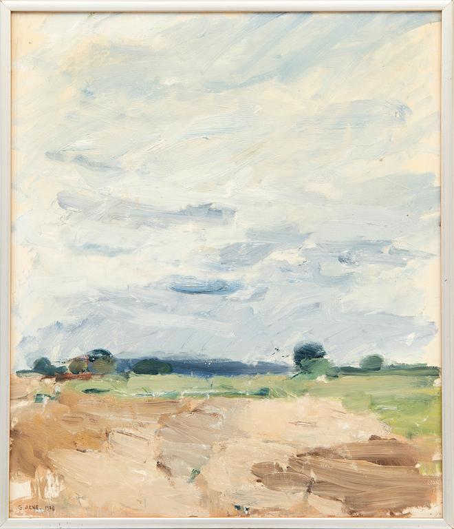 Gustav Arne, oil on canvas, signed, dated 1978.