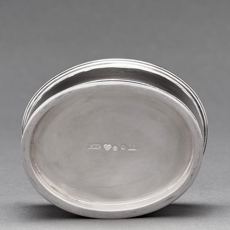 Carl Fredrik Carlman, a 3 pieces coffee service, Stockholm 1967.