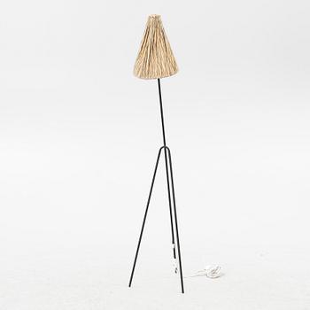 Hans Bergström, floor lamp, model 569, "The Giraffe", Atelje Lyktan, 1950s.