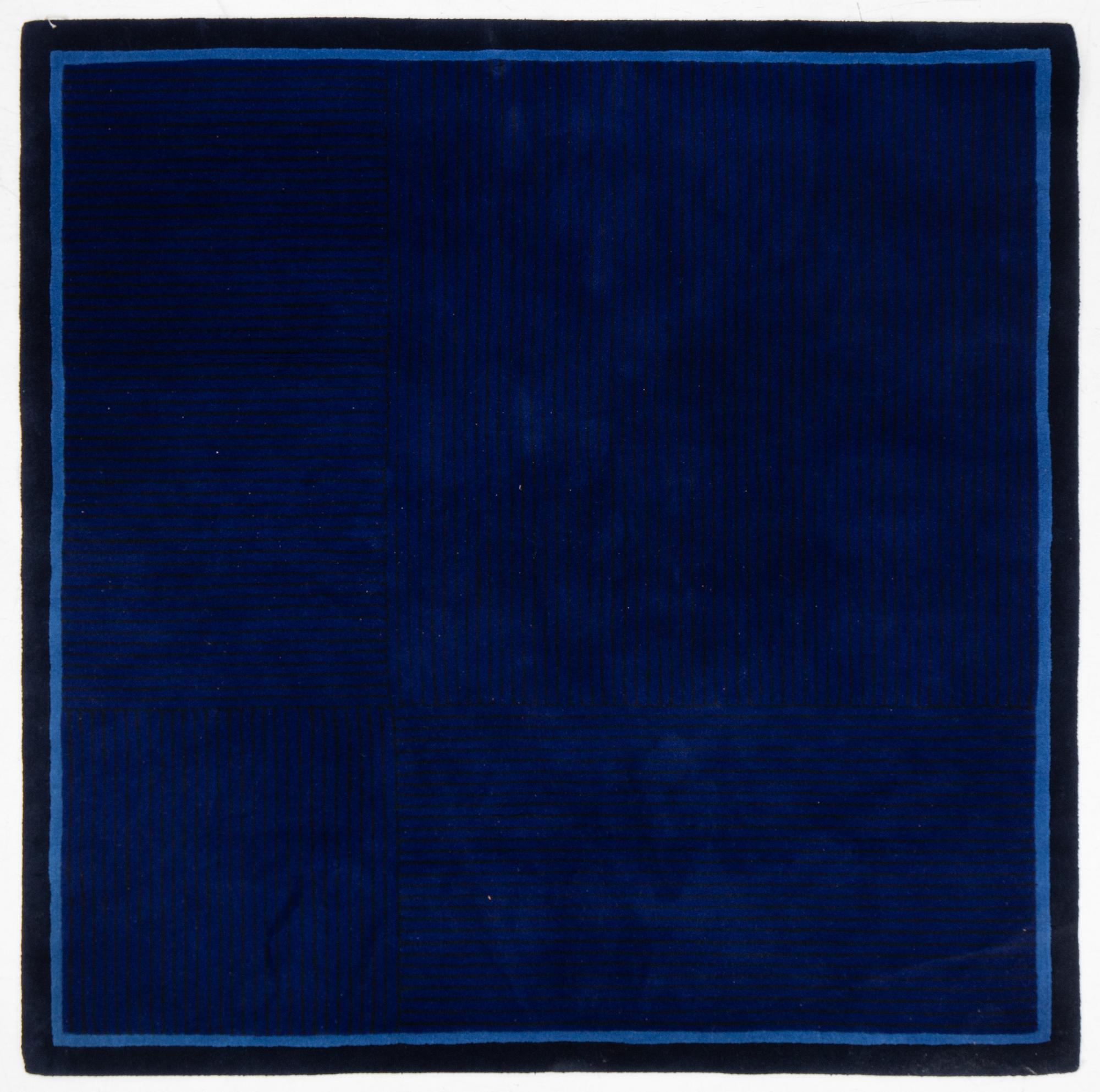 Hertha Bengtson, a tufted carpet, Kinnasand, c. 210 x 210 cm.