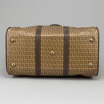 FENDI, 'Zucchino Coated Canvas Duffle Bag'.