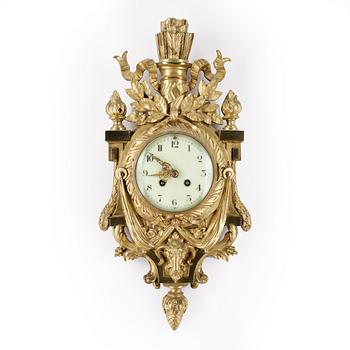 VÄGGPENDYL, Louis XVI-stil, Japy & Freres, Frankrike, omkring 1900-talets mitt