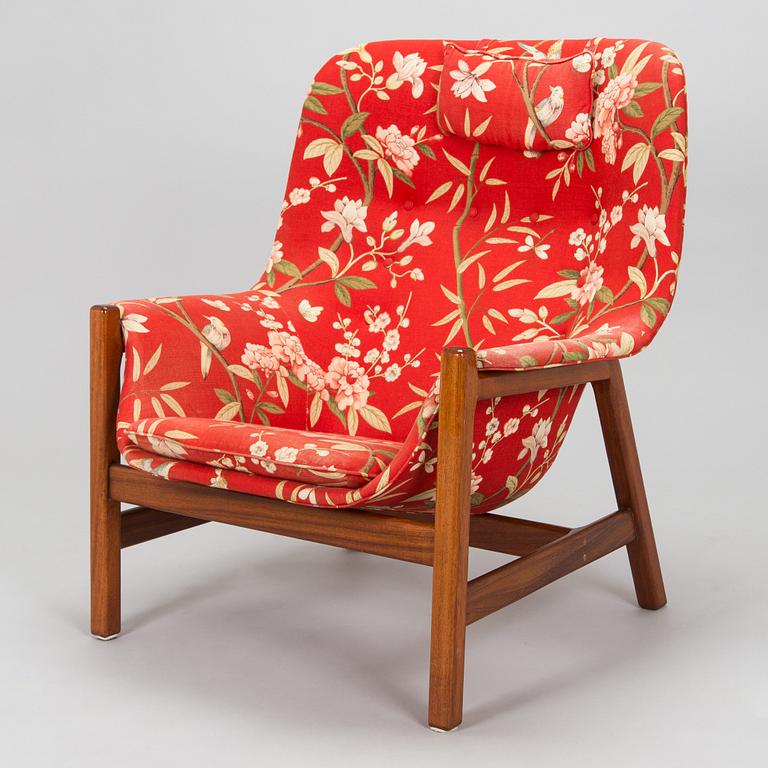 Carl Gustaf Hiort af Ornäs, fåtölj, "Caravelle", för Puunveisto Oy - Träsnideri Ab, 1960-tal.