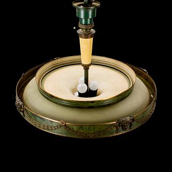 TAKLAMPA, Art deco. 1900-talets första hälft.