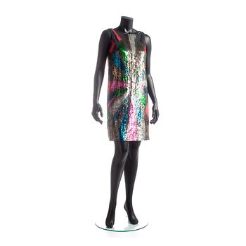 806. EMILIO PUCCI, a multi-coloured sequin dress.