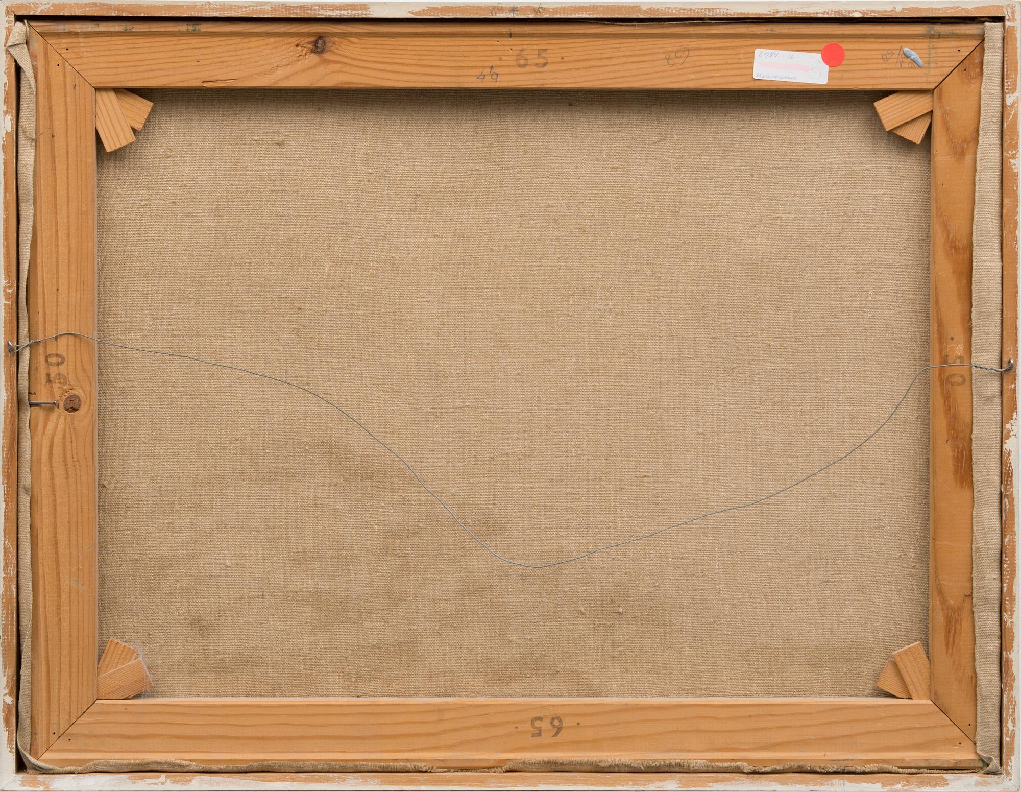 ONNI MANSNERUS, öljy kankaalle, signeerattu.