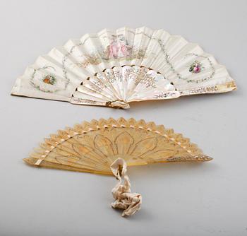 SOLFJÄDRAR, 2 st, 1900-talets första hälft.