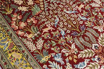 Matta Figural Tabriz, ca  300 x 198 cm.