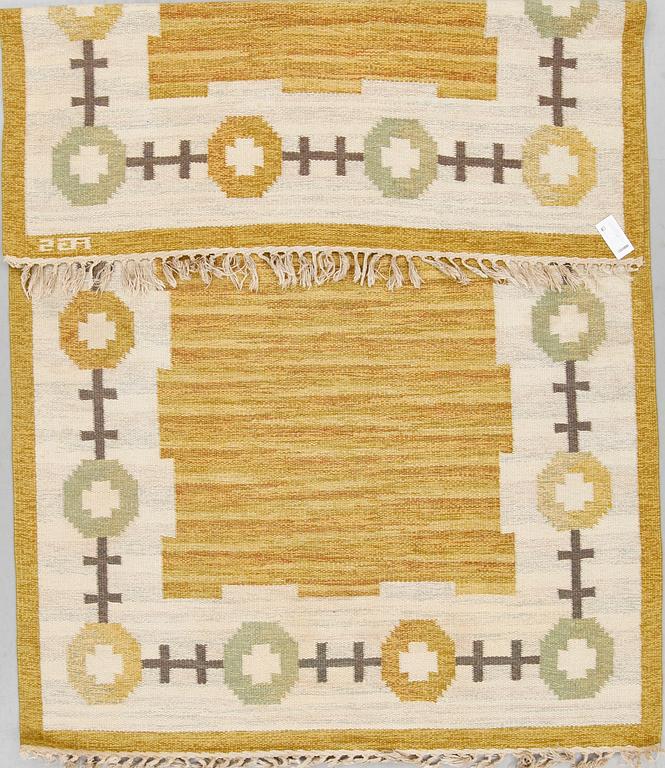 MATTA. Rölakan, sign. AGS (Anna Greta Sjöquist). Sverige omkring 1900-talets mitt. Ca 258x163.